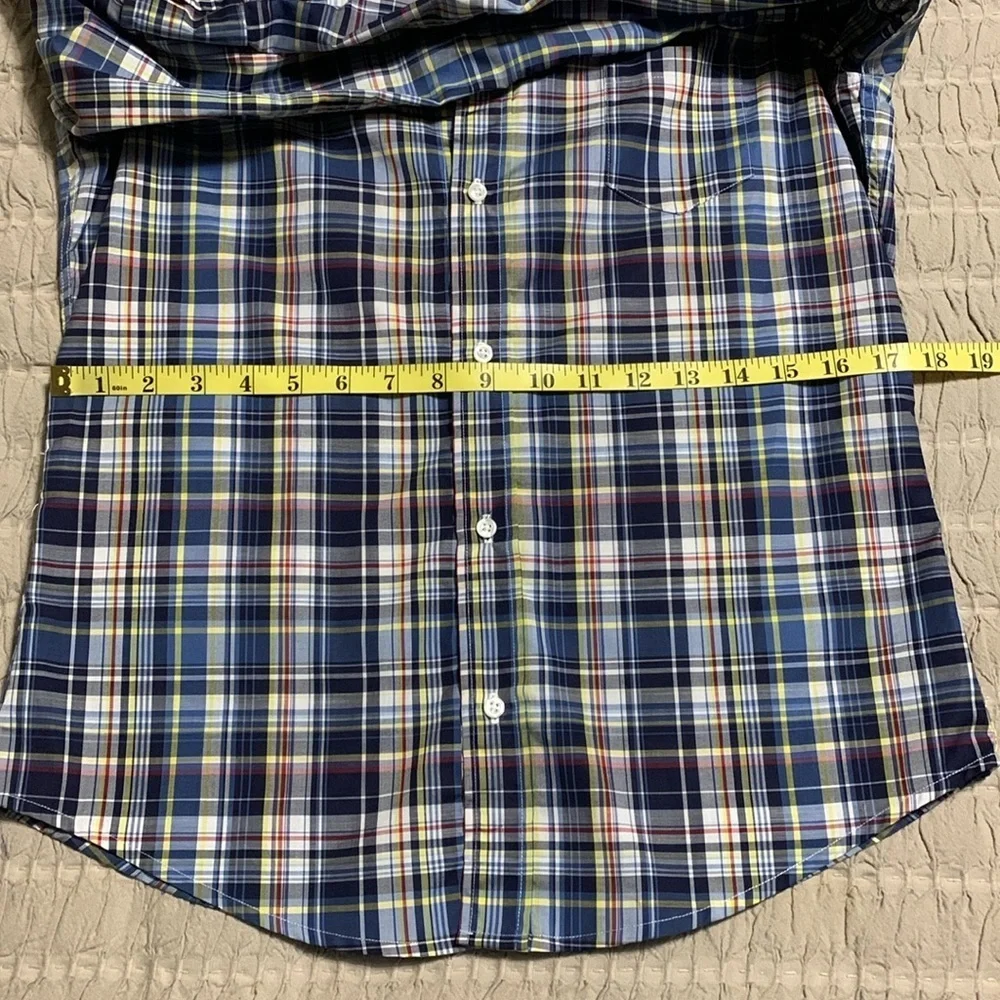 Frank & Eileen Barry Women’s Tailored Fit Plaid Medium Button-Up Shirt Western